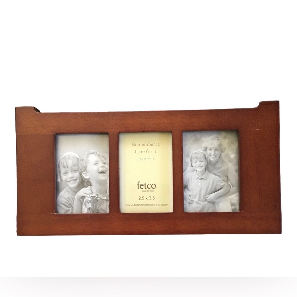 NIB Fetco Shaker Wood Picture Frame 2.5 x 3.5